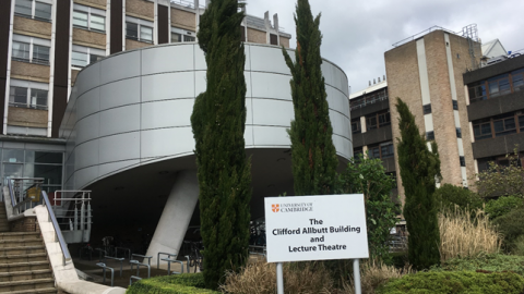 Clifford Allbutt Building in the Addenbrooke's Hospital