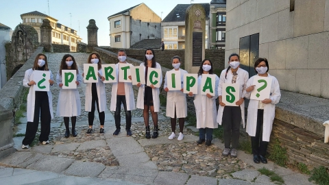 The multidisciplinary team composed by two different groups from the Faculty of Veterinary in Lugo (University of Santiago de Compostela): ZebraBioRes Group leaded by Laura S&aacute;nchez (on the right) and GAPAVET leaded by Maribel Quiroga (on the left).