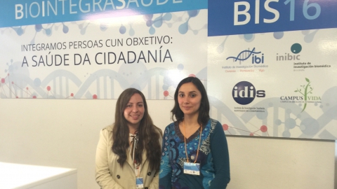Our PhD students participated in the BioIntegraSa&uacute;de2016 meeting which took place in Santiago de Compostela.